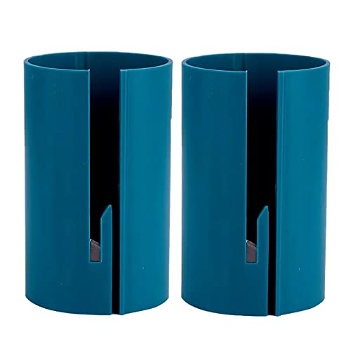 Viitech 2 Stück Geschenkpapierschneider, Geschenkpapierschneider mit geradem Schneiden, einfach und schnell sicher Papierrollenschneider für Weihnachten Neujahr Geburtstag Geschenkbox Geschenkpapier Cover