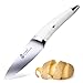 TUO Cutlery B&W Series 3.5 inch Paring Knife ,Japanese 440 Super Stainless Steel Sharp Blade,Perfect for Detailed Cutting and Peeling with ABS Well Balanced Handle