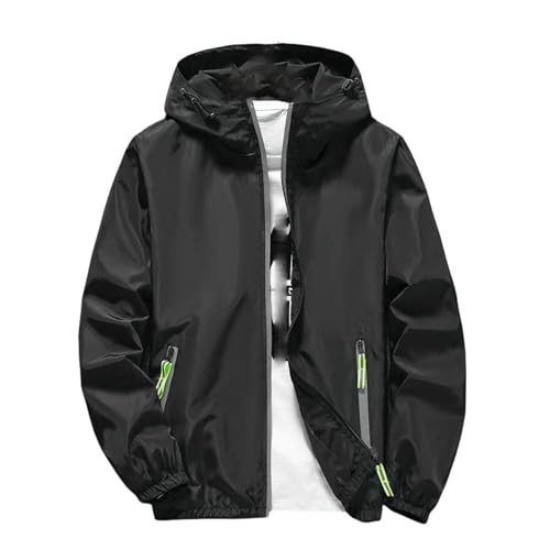 Chaqueta con cremallera para hombre para primavera y otoño al aire libre juvenil
