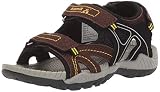 Kamik Baby-Boy's Cape Sandal, Brown, 7 M US Toddler