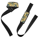 Design multi-enroulement : la longueur extra longue de 68,5 cm permet 2 à 3 enroulages serrés autour des barres, assurant une prise en main solide pour les soulevés de terre lourds et les exercices de traction.