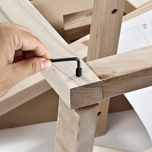 300 Pcs Hex Allen Head Socket Hex Screw Set Assortment Kit, M2.5/M3/M4/M5/M6/M8 Grub Screws, Internal Hex Drive Cup Screws For Door Handles, Faucet, Light Fixture Screws (Black) #TOP5