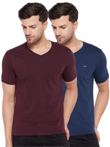 Image of Orewa Men Men's Solid Regular Fit T-Shirt