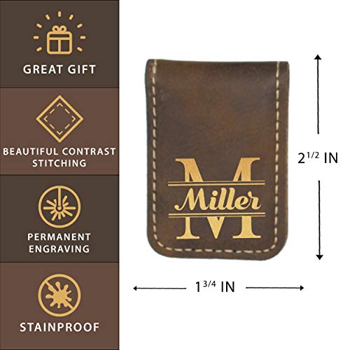 Personalized Magnetic Money Clip - Custom Engraved for Men, Him, Dad4