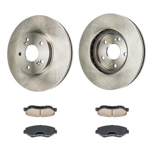 Image of KAX Front Brake Kit Fits Honda Pilot 2003-2008, 11.82in OE Brake Rotors