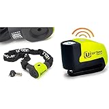 Urban 10K170 Cadena Antirrobo Alta Seguridad Homologado Art3, Ø10, 170Cm + Ur6 Candado Antirrobo Disco Con...