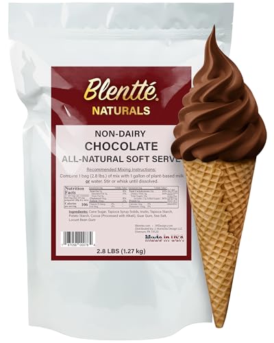 Blentte - Non-Dairy Chocolate Soft Serve Mix – Vegan Ice
