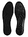 Bama Einlegesohle Ultradünne Gelsohle, Schwarz (farblos), 41/42 EU 75. Grams