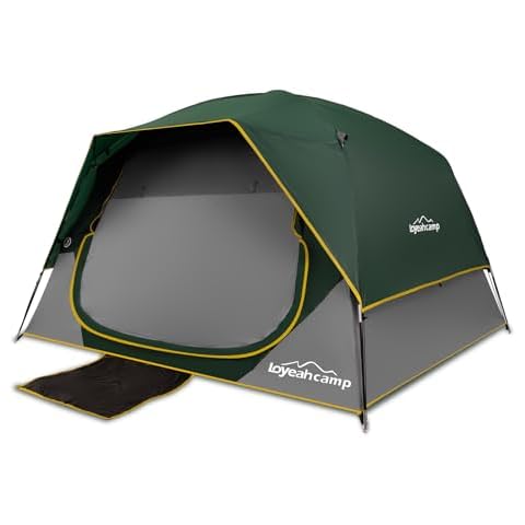 LOYEAHCAMP 4 Person Waterproof Dome Tent Cover