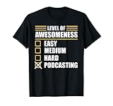 Podcast Podcaster Podcasting Podcast Camiseta