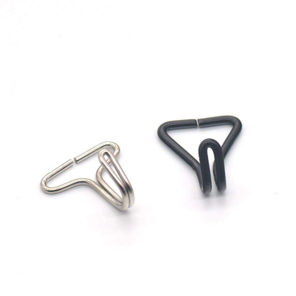 Micoshop Nickle 50 Pcs S Hooks Hanger Clips Ring Bundle Strap Car Seat Cushion Hook Ribbon Belt