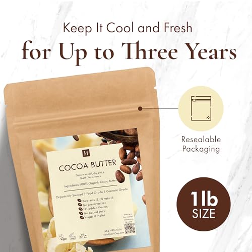 Burro Di Cacao Biologico Naturale Zing Raw - 16 Oz. - 7