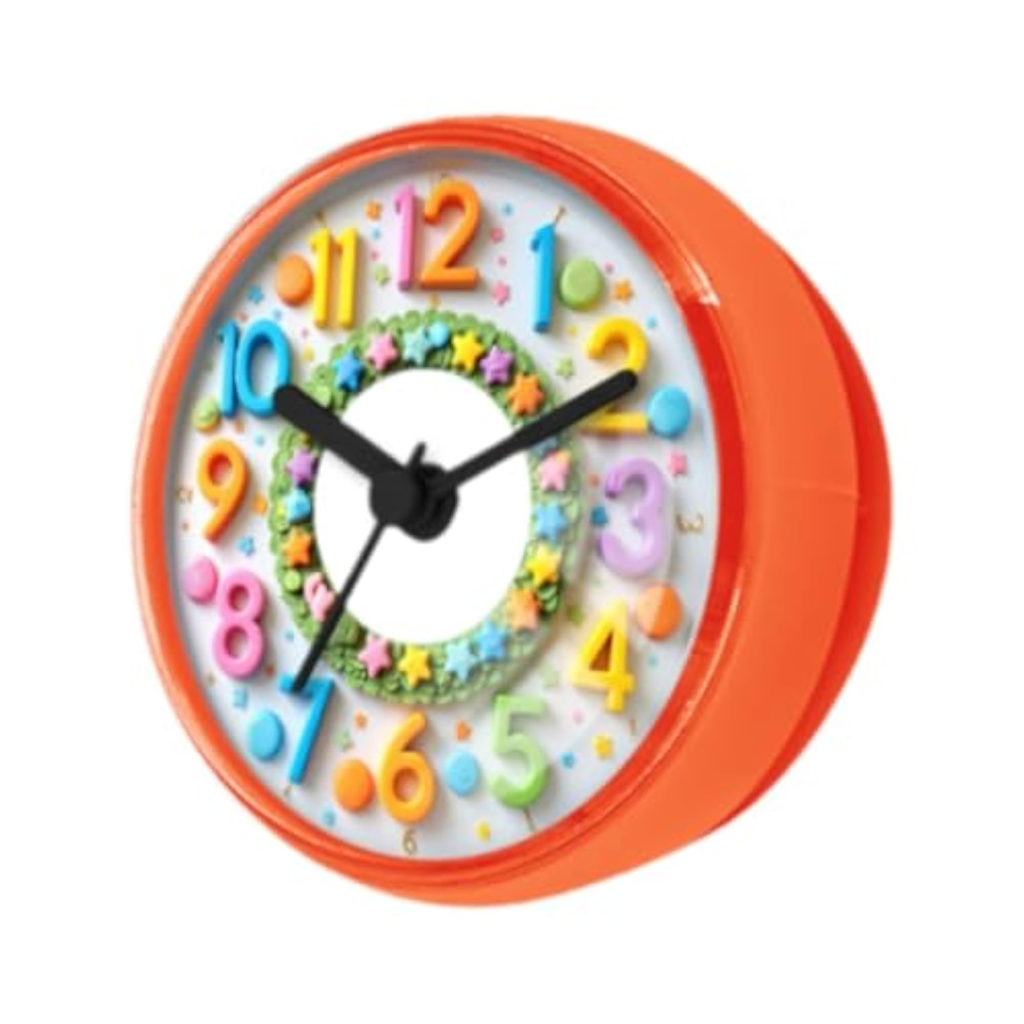 Cute Water Resistant Bathroom Shower Clock, Fun Design