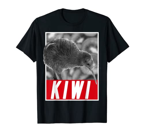 Kiwi Nueva Zelanda Regalos Diseño Gráfico Backpacker Ropa Camiseta