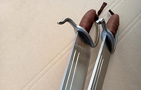 Kung Fu Wing Chun Bart Cham Dao,Yewen Double Knives,Stainless Steel Blade and handguard