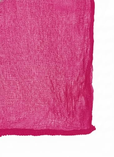 Image of Women's Solid Plain Pure Cotton long Dupatta & Chunnis odhni with pom pom border, 2.25 meter