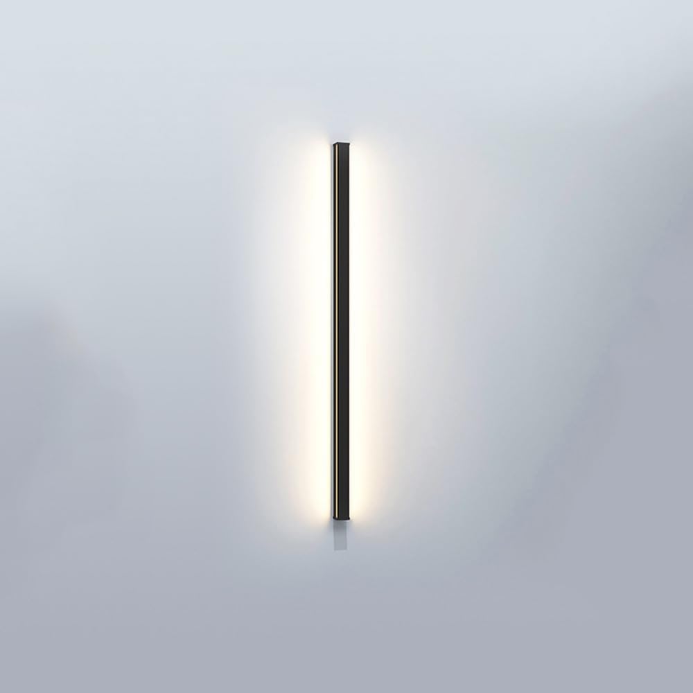 SMCCYYSD LED Linear Wall Light, Modern Aluminum Metal Lamp Acrylic Long Strip Sconce, 4000K Soft Light Mounted Lighting, Pendant