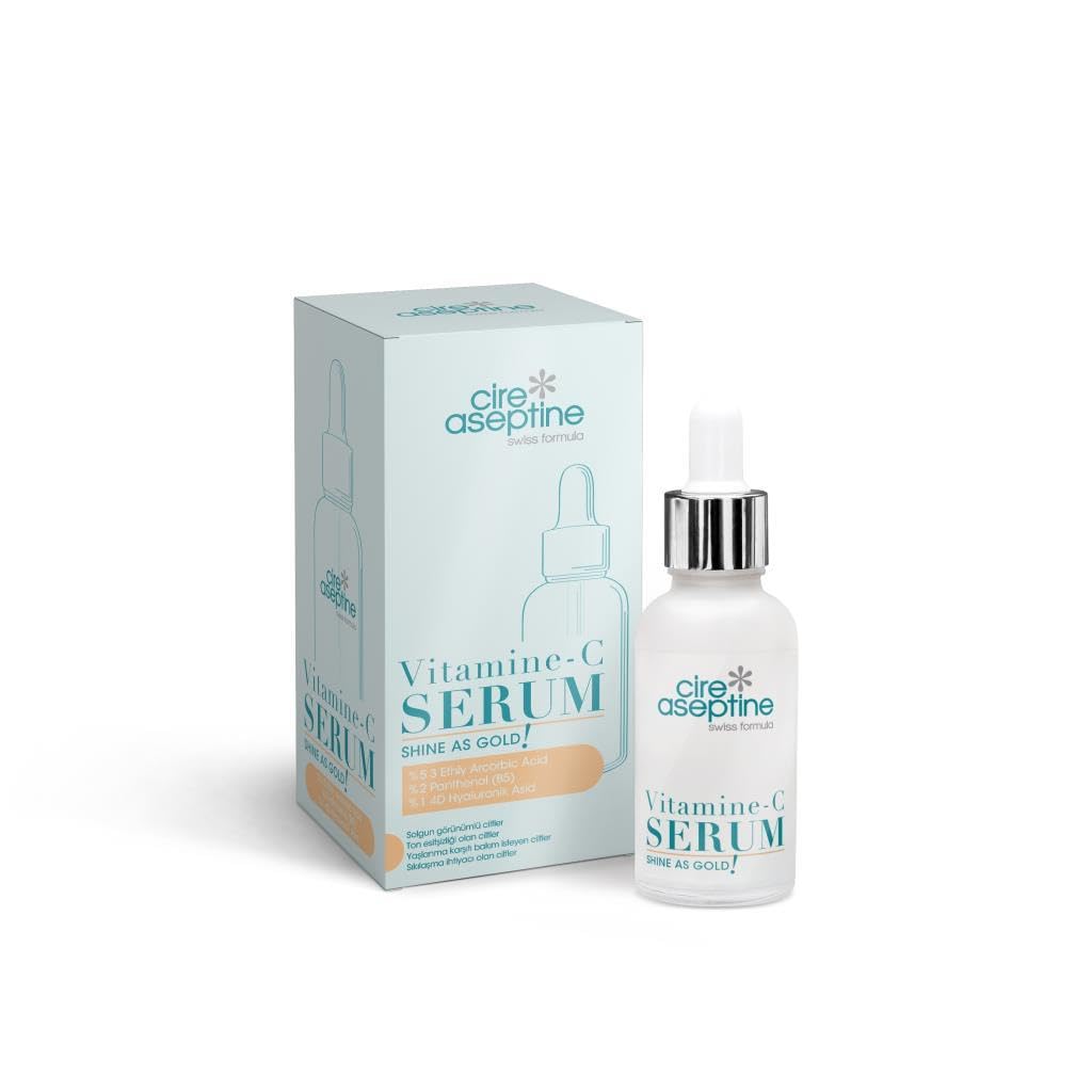 CİRE ASEPTİNE Vitamine-C Yüz Serumu 30 ml- SHINE AS GOLD