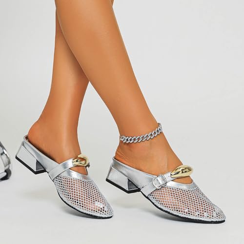 Zapatos de mujer calcetines transpirables de malla microfibra cómodos 4