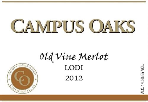 2013 Gnekow Family Winery Campus Oaks Lodi Merlot 750 mL Wine