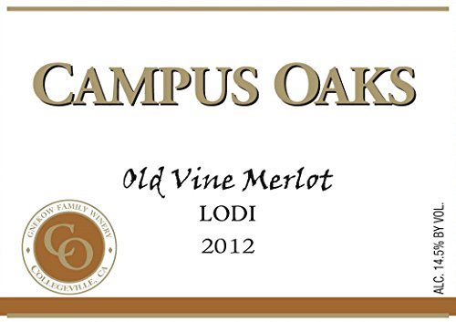 2013 Gnekow Family Winery Campus Oaks Lodi Merlot 750 mL Wine