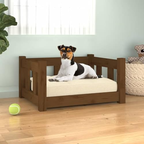 Solid Wood Pet Bed, Solid Wood Dog Bed, Kennel Furniture Cat & Do...