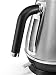 De'Longhi Distinta X Design 1.7L Rapid Boil Metal Kettle, Stainless Steel, Anti-Limescale Filter, Cord Storage KBI3001.M - Brushed Steel