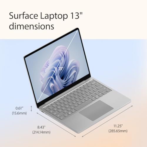 Microsoft Surface Laptop, 13-inch | Snapdragon® X Plus (8 Core) | 8GB RAM | 256GB UFS | Platinum | Windows 11 | Latest Model (1st Edition) - image 8