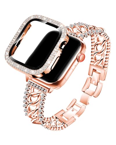 Bracelet chaîne Bling Apple Watch idéal pour vos soirées et bureau