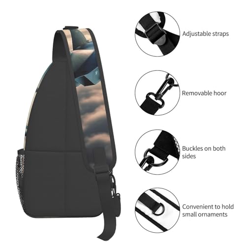 Bolso cruzado tipo sling para hombre y mujer miniatura 5