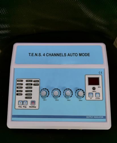 Image of Automode 4 Channel Tens Machine for Physiotherapy Tens Auto Mode 4 Channel Euquipment for All Pain Relief Device with One Year Warranty