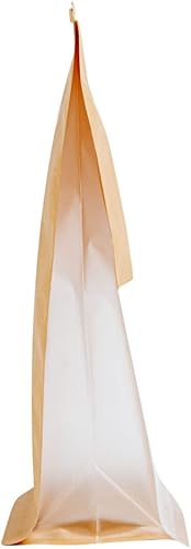 Miniatura 14 de Restaurantware Bag Tek - Bolsas de lazo de lata de 5.1 x 4.1 x 11.2 pulgadas con ventanas, 100 bolsas resellables para panadería con ventanas, parte