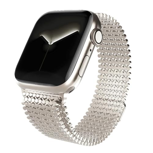 Bracelet en maille d'acier pour montre connectée SE : l'accessoire idéal du bureau aux sorties