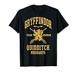 Harry Potter Gryffindor Team Seeker Hogwarts Quidditch T-Shirt