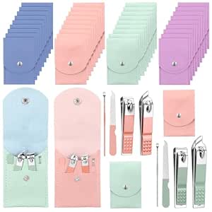Professional 36-Piece Manicure Set with Travel Pouch