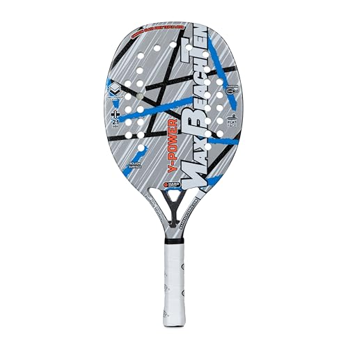 MBT Y-POWER, Racchetta Beach Tennis Fibra di Carbonio - Superficie