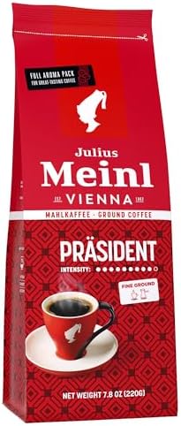 Julius Meinl Präsident Blend Öğütülmüş Filtre Kahve, Orta Kavrulmuş, Yumuşak İçim 220 g - Görsel 3