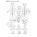 Simplicity Patterns Simplicity 2855 Leopard, Bear, Gorilla and Lion Sewing Pattern for Boys and Girls Halloween Costumes, Sizes XS-L