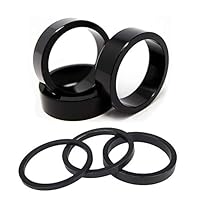 GoHZQ Ahead Spacer 1 1/8 Zoll Aluminium Fahrrad Lenker Spacer Fahrradlenker Abstandshalter Vorbau Distanzringe Fahrradgabel Steuersatz Spacer 2mm/3mm/5mm/3x10mm