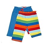 maschinenwaschbar Toby Tiger Baby (Jungen 0-24 Monate) Organic Cotton Multi Stripe Reversible Trousers Hose, Mehrfarbig, 80 (Herstellergröße:6-12 Months)