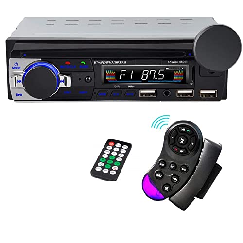 BluetoothJ[XeIA65W X 4fW^fBAVODin MP3v[[AԂFMWI/USB/TF/AUXnYt[CXRAXeAOzC[Rg[