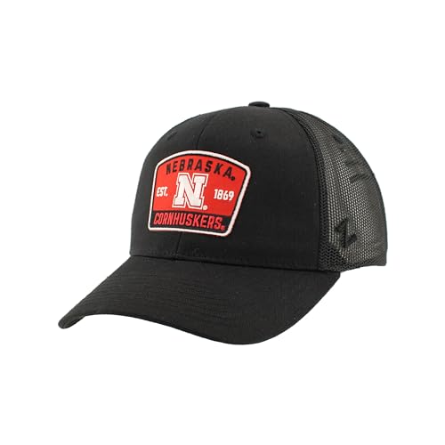 Gorra Snapback Negra Nebraska Cornhuskers NCAA Oficial miniatura 1