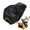 Snow Blower Cover, Heavy Duty 420D Oxford Fabric Snow Thrower Cover With Storage Bag, Waterproof Outdoor Snowblower Covers, Protective Snowblower Accessories For Most Electric Snowblowers