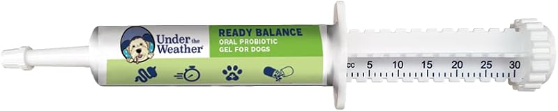 Probiótico e Prebiótico em Gel para Cães Under the Weather Ready Balance – 31 g