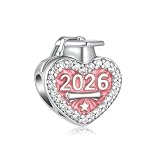Convient pour bracelet et collier: La taille du trou: environ 4,5 mm. Compatible avec bracelet à chaîne de serpent, adapté aux bracelets Charms européens, adapté à la fois au collier et au bracelet