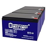 Mighty Max Battery 12V 15AH GEL F2 Replacement Battery Compatible with Razor Dirt Rocket SX500, 15128-3 Pack