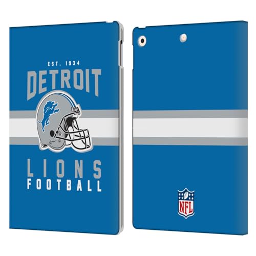 Étui pour iPad 10.2 compatible Apple 2019 2020 2021 Detroit Lions NFL