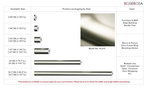 Papier peint autocollant imitation acier inoxydable pour masquer rayures porte