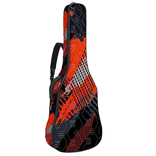 Éponge épaisse rembourrée 41 42 pouces pour guitare acoustique Housse pour guitare étanche Étui pour guitare souple avec… - Les Beatles, Paul McCartney, John Lennon, RIngo Starr, George Harrison Éponge épaisse rembourrée 41 42 pouces pour guitare acoustique Housse pour guitare étanche Étui pour guitare souple avec…