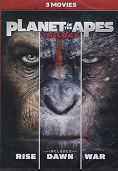 DVD Planet of the Apes Trilogy - 3-Movie Collection (Rise/Dawn/War) 2011, 2014, 2017) Book
